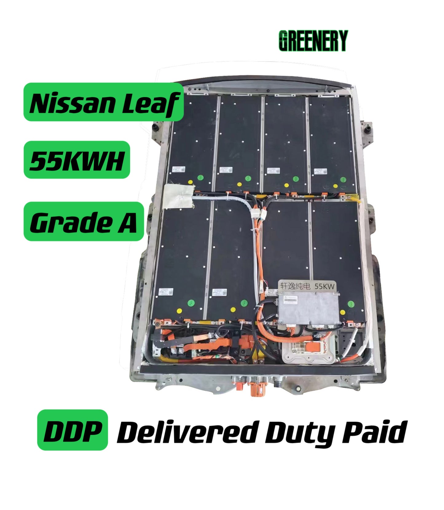 Nissan Leaf 58KWH Upgraded Battery Modules Including Shipping Fee to Door Tax Free